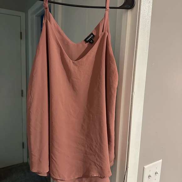 Torrid Pink Blouse - Picture 5 of 5